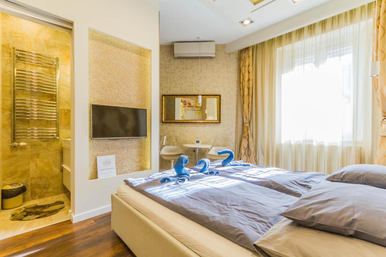 Chain Bridge Studio Apartment Budapeşte Dış mekan fotoğraf